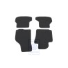Original VW 1 Set Foot Mats Titanium Black/Pepper Beige - 5K7863011B VIR