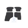 Original VW 1 Set Foot Mats Titanium Black/Pepper Beige - 5K7863011C VIR