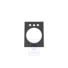 Original VW Trim For Tachograph Satin Black - 690957033 01C