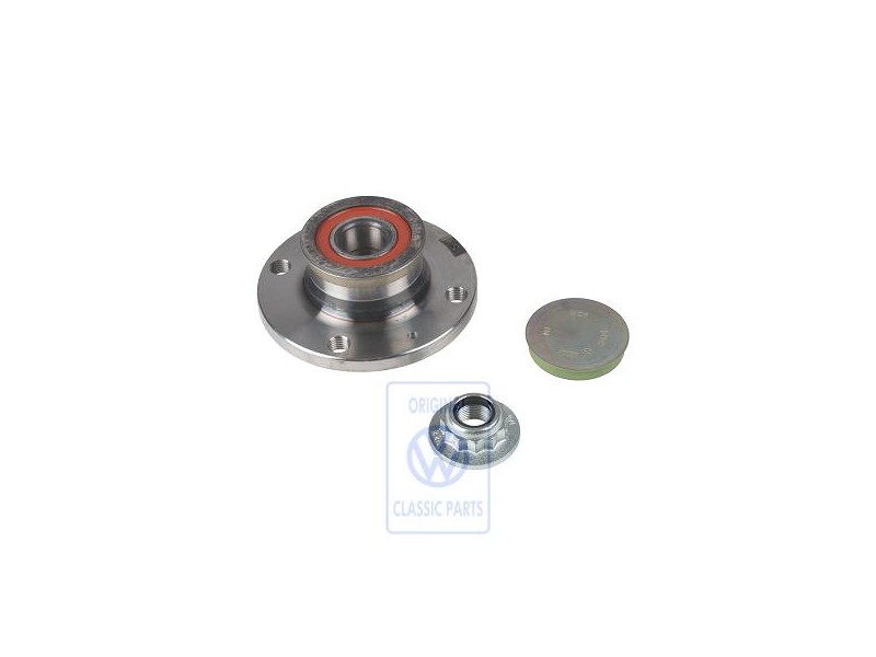 Original VW Wheel Bearing With Assembly Parts - 6E0598611A