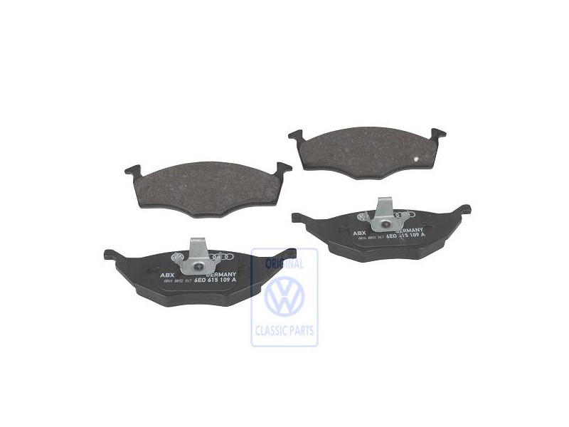 Original VW 1 Set Of Brake Pads For Disk Brake - 6E0698151