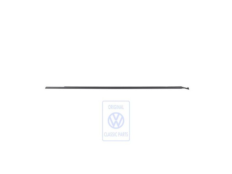 Original VW Window Aperture Seal Satin Black - 6E0837477 B41