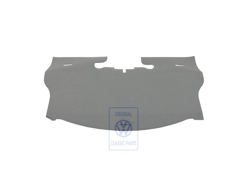 Original VW Luggage Comp. Floor Covering Flannel Grey - 6E0863463B 7DP