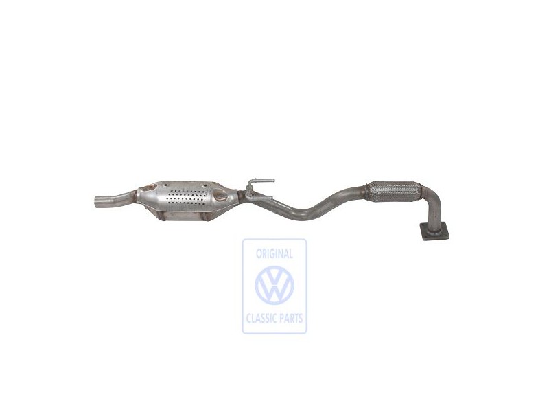 Original VW Exhaust Pipe With Catalyst - 6K0253058NX