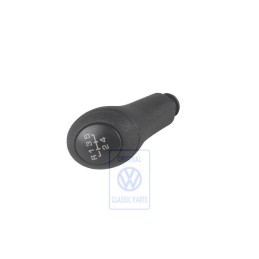 Original VW Gearstick Knob Satin Black - 6K0711141A 01C