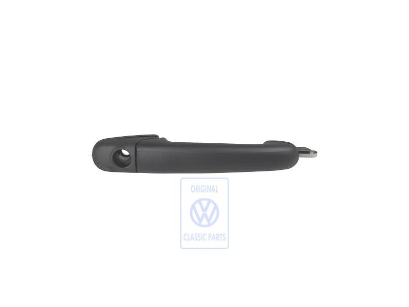 Original VW Ext Door Handle, Black Without Lock Cylinder - 6K0837207B