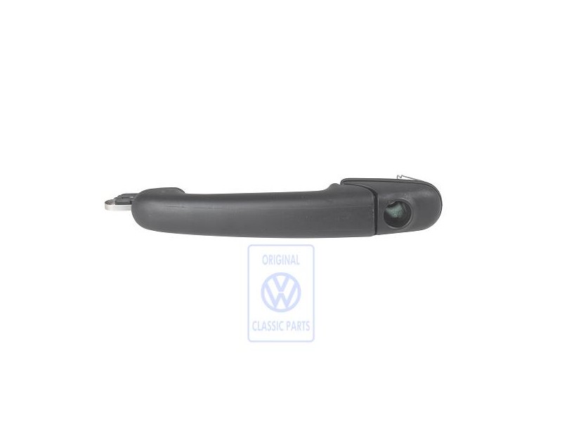 Original VW Ext Door Handle, Black Without Lock Cylinder - 6K0837208