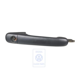 Original VW Door Handle, Exterior Satin Black - 6K0837208A 01C