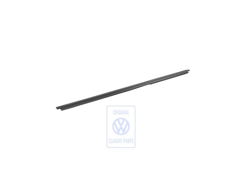 Original VW Window Aperture Seal Satin Black - 6K0839478 B41