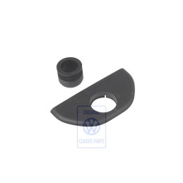 Original VW Cover Cap Satin Black - 6K0845537 01C