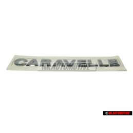 Original VW CARAVELLE Rear Trunk Boot Badge Emblem Chrome - 7H9853687 739