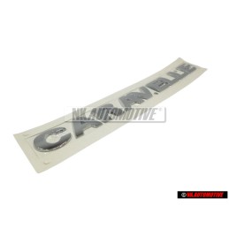 Original VW CARAVELLE Rear Trunk Boot Badge Emblem Chrome - 7H9853687 739