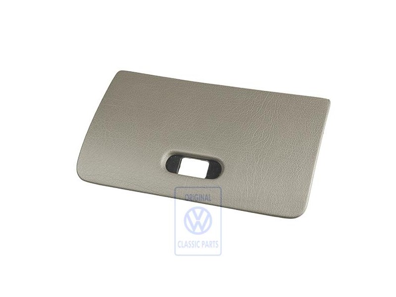 Original VW Glove Compartment Lid Mistral (Grey) - 6K0857121K EN9