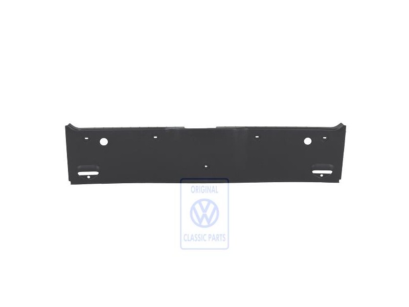 Original VW Cover For Lock Carrier Satin Black - 6K0863485C B41