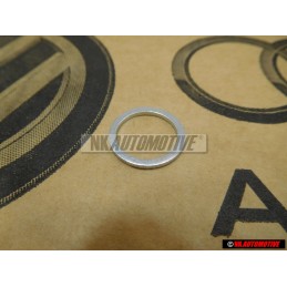 Original VW Cylinder Head Oil Drain Plug Sealing Ring - N 0138142