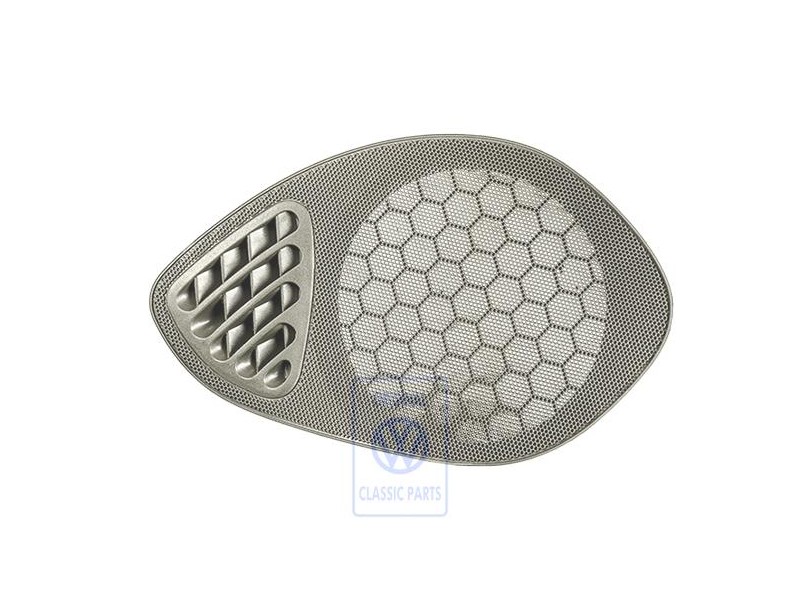 Original VW Loudspeaker Trim Mistral (Grey) - 6K1857209A E91