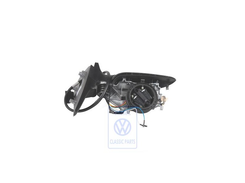 Original VW Exterior Mirror Housing Black - 6K1857507P 01C