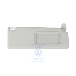 Original VW Sun Visor With Mirror Pearl Grey - 6K1857552H 2F4