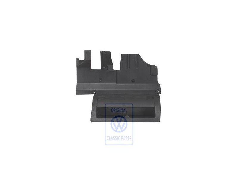 Original VW Parcel Tray Satin Black - 6K1857921L B41