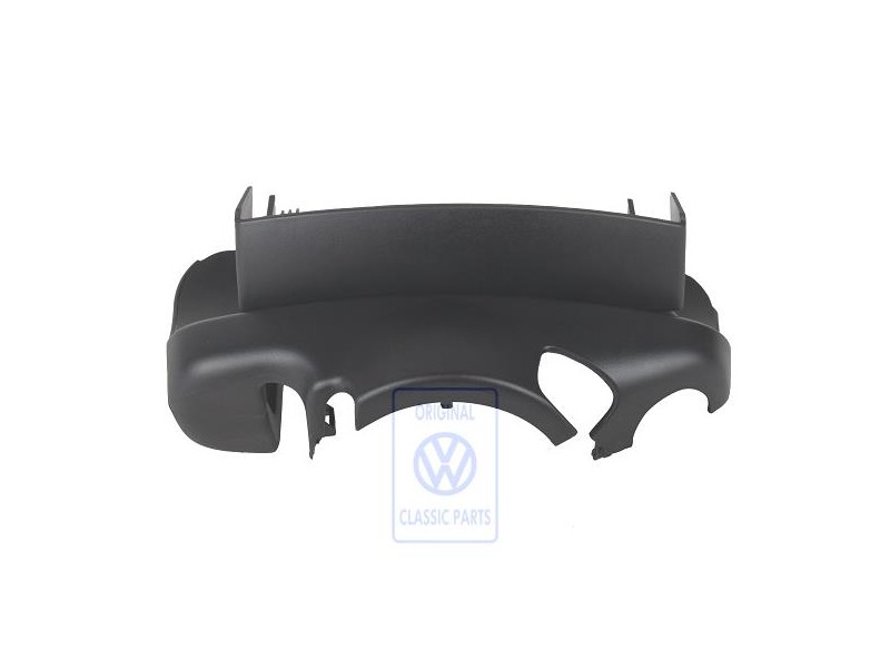 Original VW Steering Column Trim Satin Black - 6K1858560C 01C
