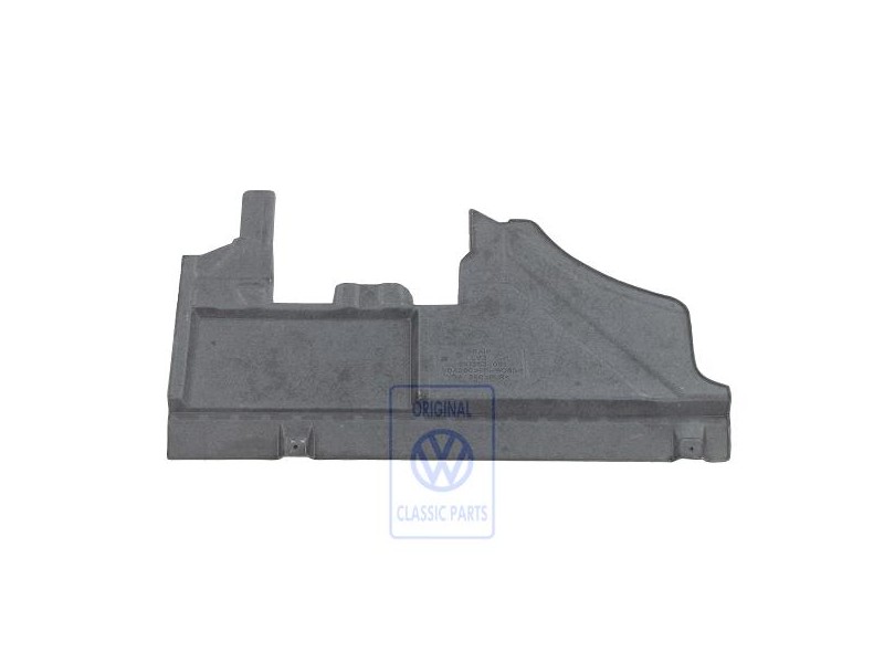 Original VW Cover Under Dashboard Satin Black - 6K1863081 B41