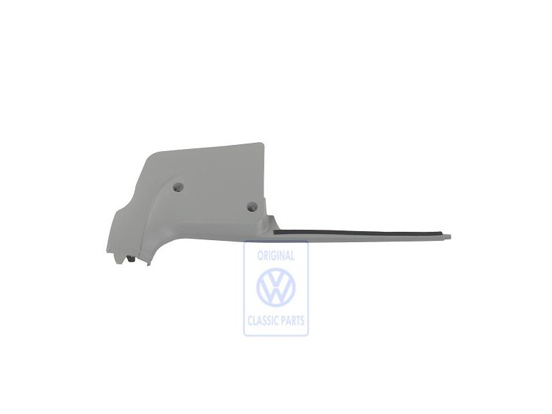 Original VW A-Pillar Trim Flannel Grey - 6K1863484M U71