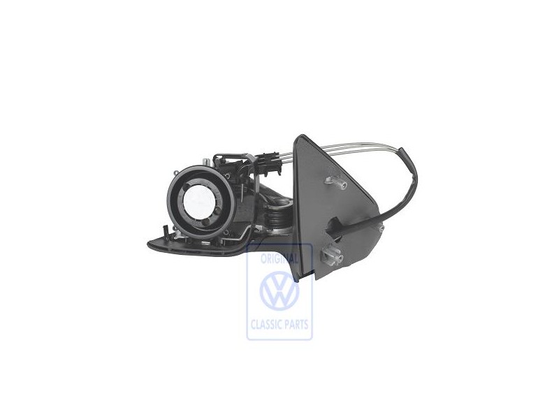 Original VW Exterior Mirror Housing Black - 6K2857507G 01C