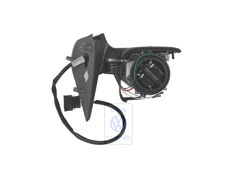 Original VW Exterior Mirror Housing Black - 6K2857507H 01C