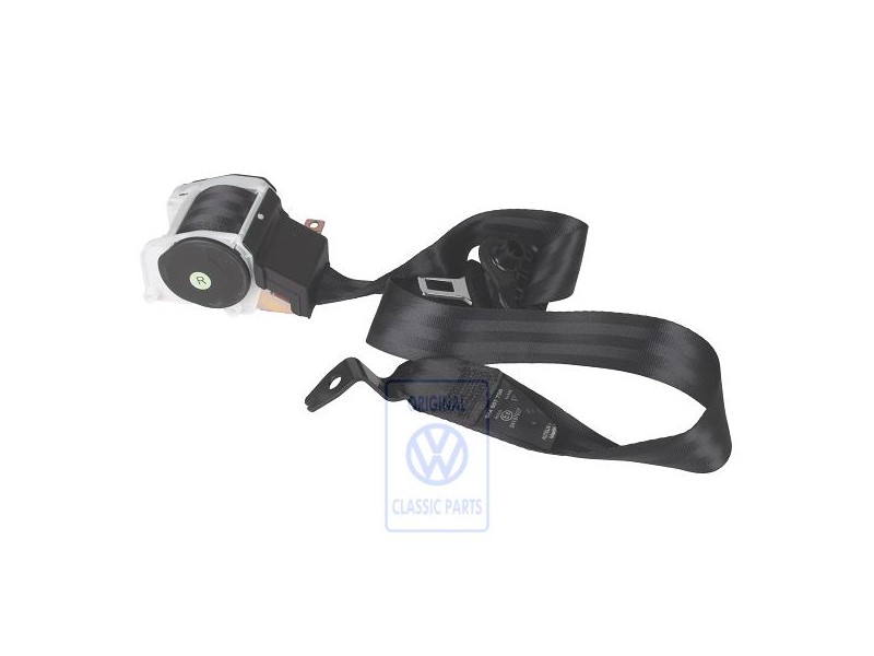 Original VW Three-Point Safety Belt - 6K4857706