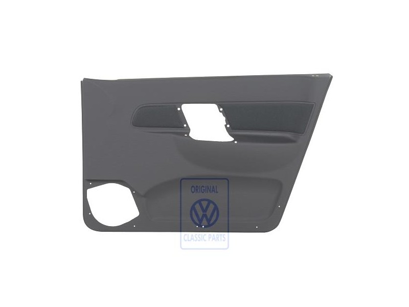 Original VW Door Panel Trim (Cloth) Off-Black - 6K4867012CBHDY