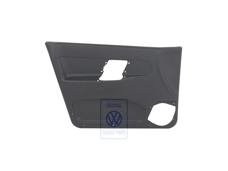 Original VW Door Trim (Leatherette) Black - 6K4867012F E95
