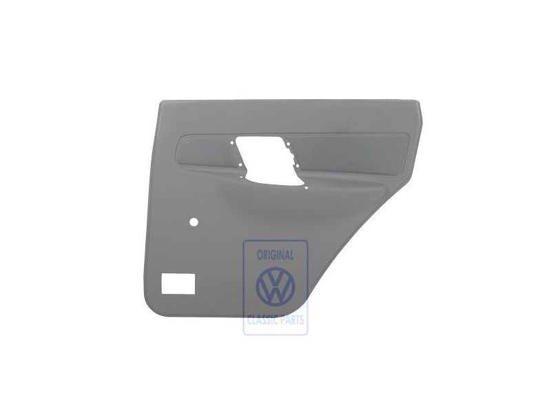 Original VW Door Panel Trim (Cloth) Flannel Grey - 6K4867212D HDZ