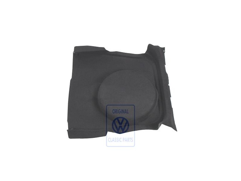 Original VW Luggage Comp. Floor Covering Black - 6K5863463L 4AY