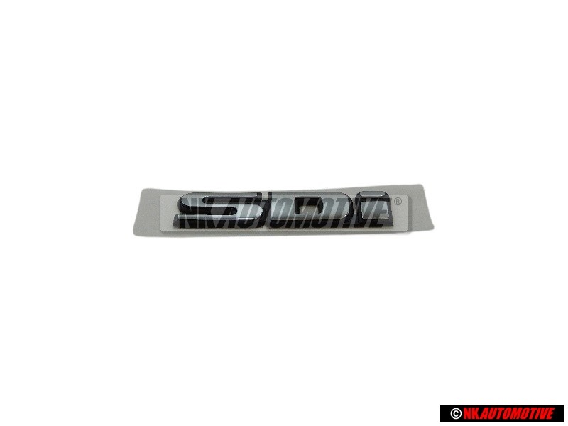 Original VW SDI Rear Boot Badge Emblem Silver - 6K9853687E GHA