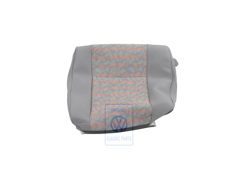 Original VW Backrest Cover (Fabric) Flannel Grey - 6K9885805 FFV