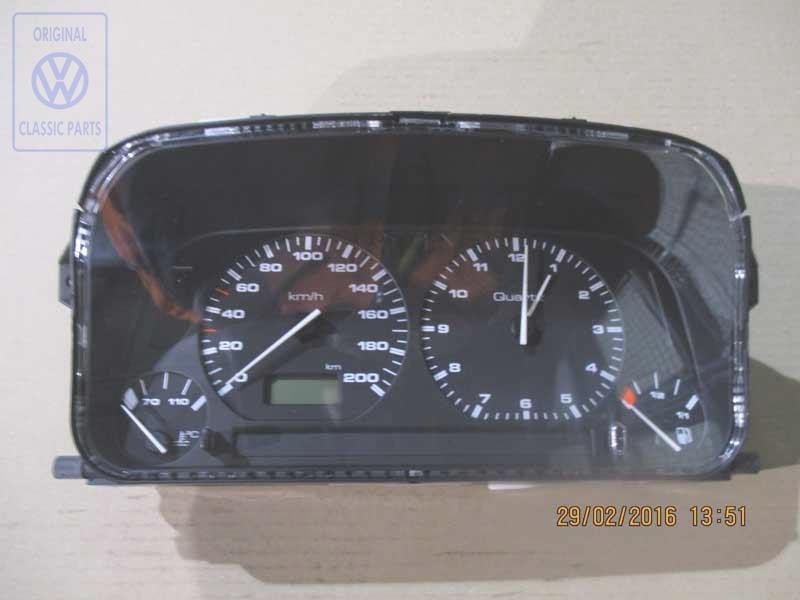 Original VW Combi-Instrument Satin Black - 6K9919851GXB41