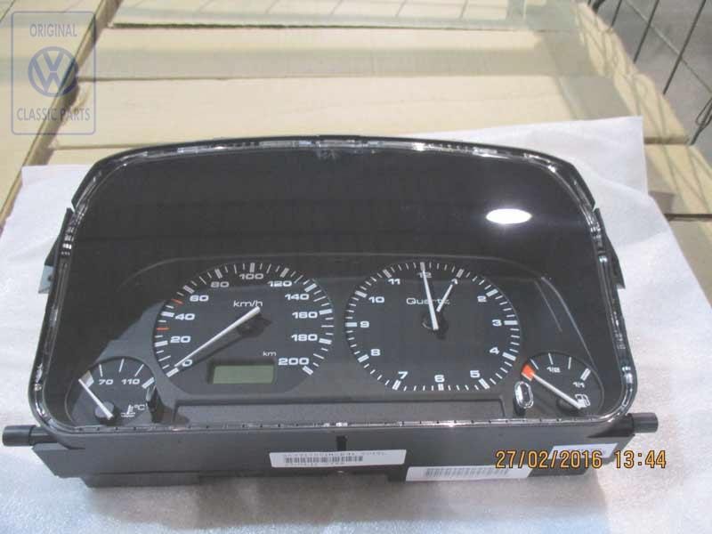 Original VW Combi-Instrument Satin Black - 6K9919851MXB41
