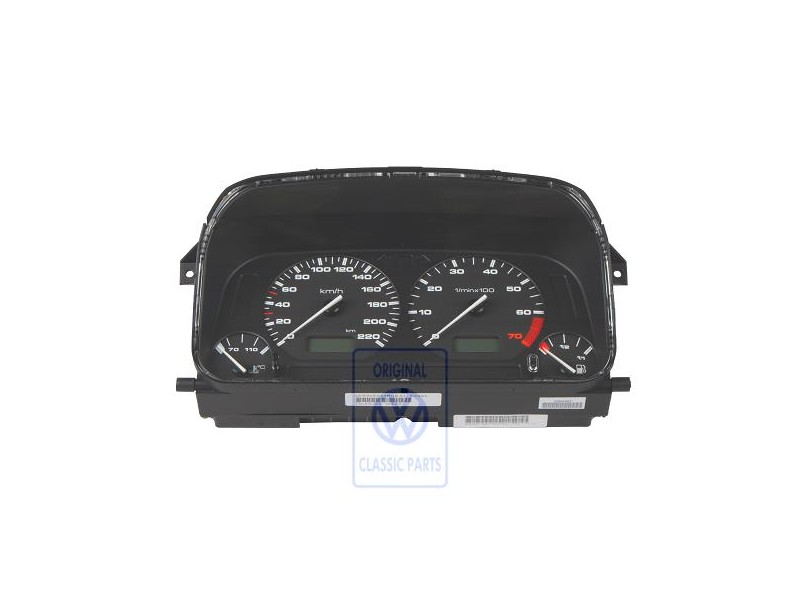 Original VW Combi-Instrument Satin Black - 6K9919861MXB41