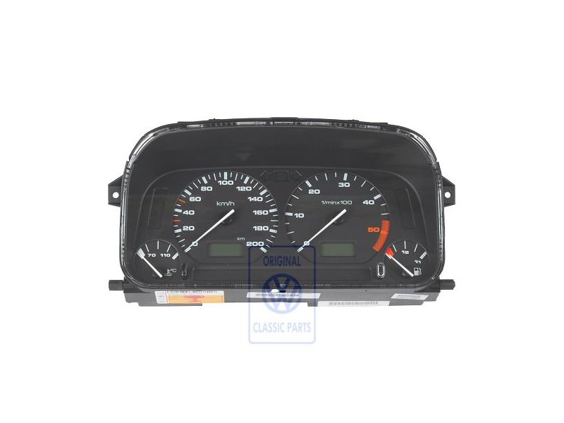 Original VW Combi-Instrument Satin Black - 6K9919861SXB41