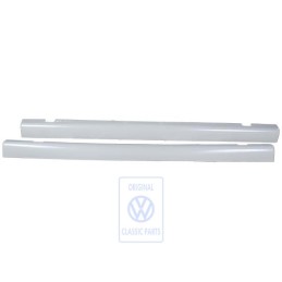 Original VW 1 Set Sill Panel Trims Grey/Red - 6N0071685A 9AX
