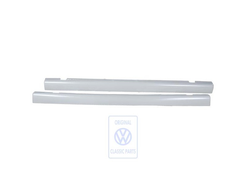 Original VW 1 Set Sill Panel Trims Grey/Red - 6N0071685A 9AX