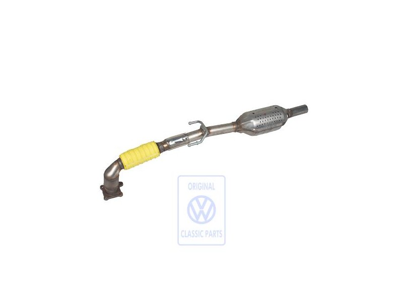 Original VW Exhaust Pipe With Catalyst - 6N0253058QX