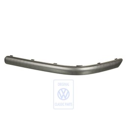 Original VW Trim Strips For Bumper Satin Black - 6N0807424 B41