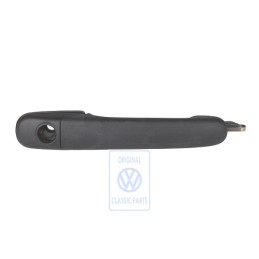 Original VW Ext Door Handle, Black Without Lock Cylinder - 6N0837207