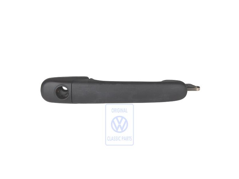 Original VW Ext Door Handle, Black Without Lock Cylinder - 6N0837207