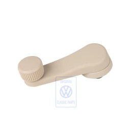 Original VW Window Crank Cream Beige - 6N0837581A 3PT