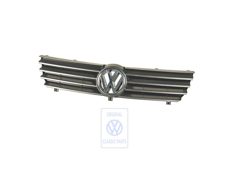 Original VW Radiator Grille Satin Black - 6N0853651E 01C