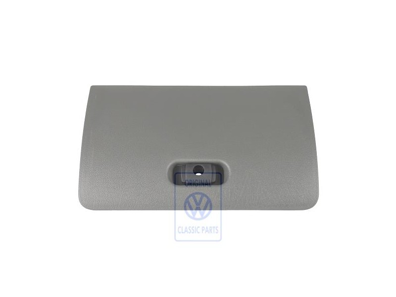 Original VW Glove Compartment Lid Mistral (Grey) - 6N0857121D E91