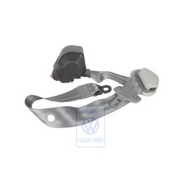 Original VW Three-Point Safety Belt Flannel Grey - 6N0857806A HCQ