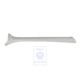 Original VW A-Pillar Trim Pearl Grey - 6N0867234B X30
